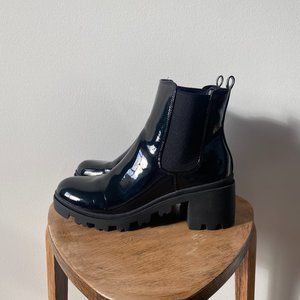 JustFab Black Roonie Bootie